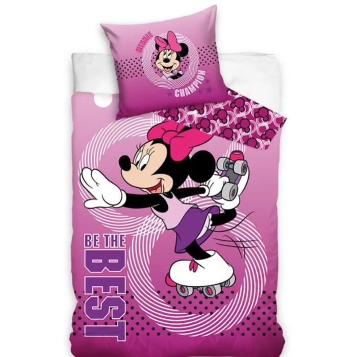 Parure de lit Minnie Mouse Disney - 140x200 cm