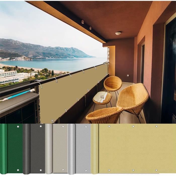 Brise Vue Pour Balcon 50X950Cm, Bache Brise Vue, Protection Contre Les — free download