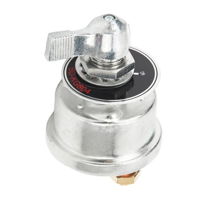 Interrupteur De Batterie 300A Interrupteur De Déconnexion De Batterie à Circuit Unique à 2 Positions Et 2 Goujons étanche IP66 Isolateur De Puissance Pour Marine Bateau Voiture Camion RV Interrupteur De Batterie 300A Interrupteur De Déconnexion De Batterie à Circuit Unique à 2 Positions Et 2 Goujons étanche IP66 Isolateur De Puissance Pour Marine Bateau Voiture Camion RV
