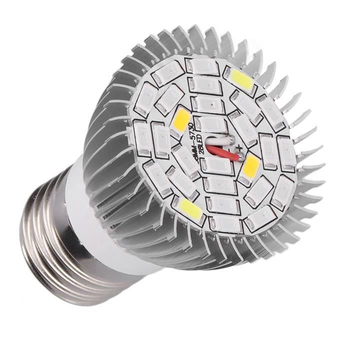 Tbest Lampe MH 400W 4200K – Ampoule Halogénures Métalliques Pour Croissance Plantes, Faible Conso, E39, 110-240V
