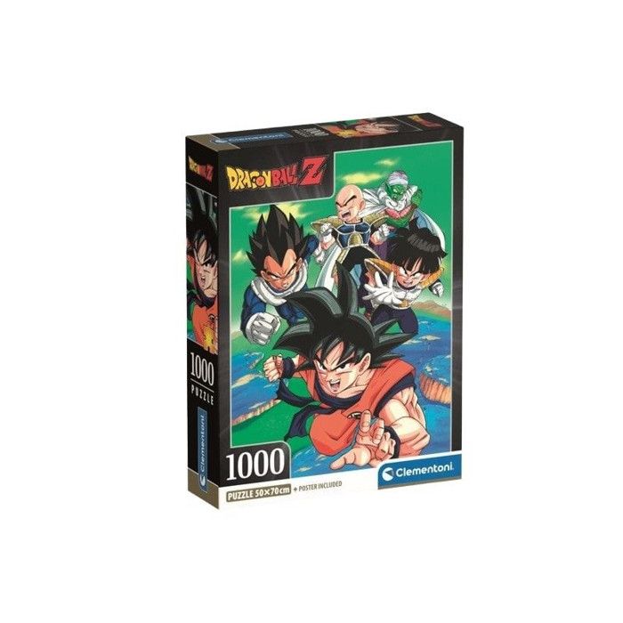 Puzzle - CLEMENTONI - Dragon Ball Z - 1000 pièces - Multicolore - 12 ans et plus