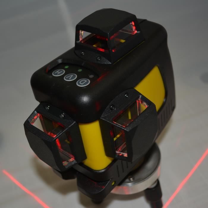 laser vert niveau 360° vertical et horizontal auto-nivellement Croix 12 ligne 3D