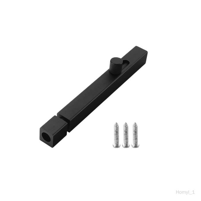 Serrure à Pousser Pour Tiroir Intérieur - Verrou 800/14 G.180 Mm - Pêne Rond - Neuf Sous Blister KeyMet