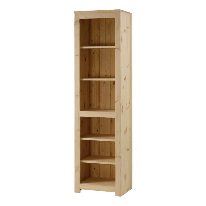 Bibliotheque Colonne Pin Massif Brut 6 Etageres Achat Vente