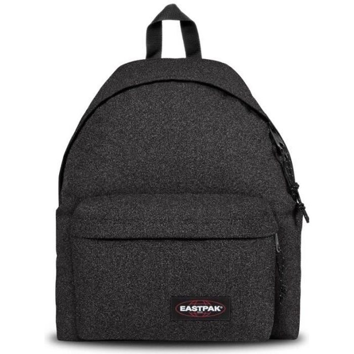 Sac a dos Eastpak Padded Pak R Spark Black Bretelles reglables et dos matelasses Poche frontale zippee Logo Eastpak Noir Cdiscount Bagagerie Maroquinerie