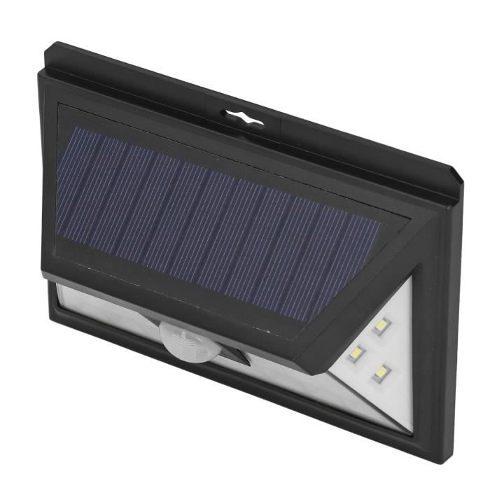 Lampe Solaire Murale 128 LED Avec Détecteur De Mouvement PIR - IP65 - 2000 Lumens