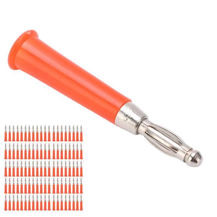EVTSCAN Fiches Banane, 10 pièces fiches Banane Femelle 2.5mm connecteurs Banane Femelle nickelé pour Bricolage RC Batterie ESC Moteur EVTSCAN Fiches Banane, 10 pièces fiches Banane Femelle 2.5mm connecteurs Banane Femelle nickelé pour Bricolage RC Batterie ESC Moteur