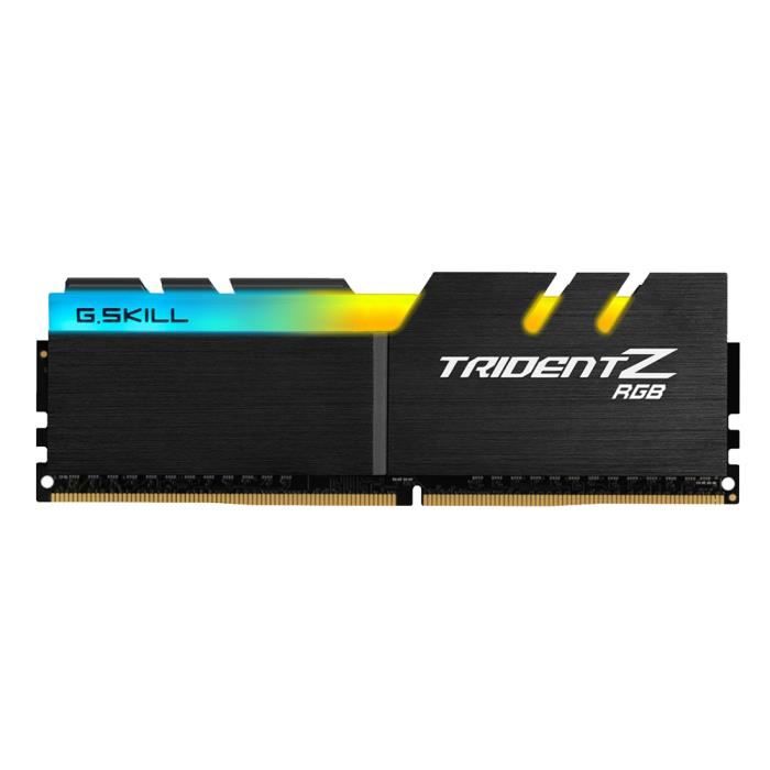 Vente Memoire PC G.SKILL TridentZ Série RGB 8 Go DDR4 3000 MHz F4-3000C16S-8GTZR pas cher