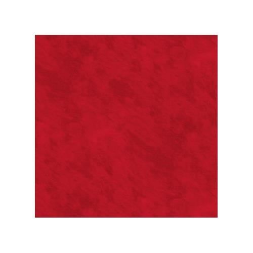 Toile Cirée Faux Uni Coloré Rouge 1.4 m