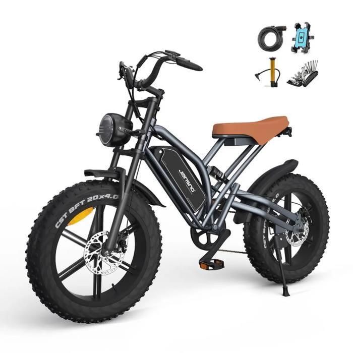 JANSNO Vélo électrique X50 750W LG Batterie 48V14Ah, E-BIKE Tout Terrain de 20\