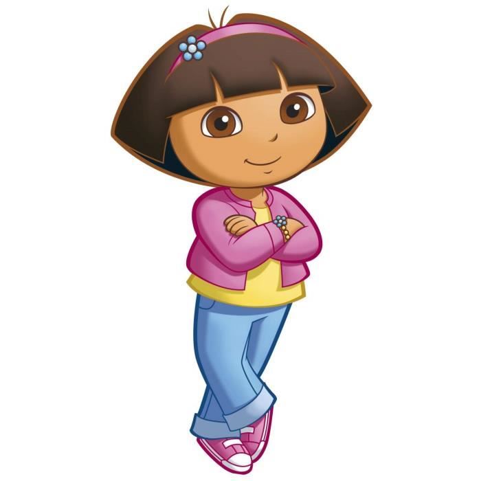 Sticker Géant Dora lExploratrice Nickelodeon 49 cm Sticker Géant Dora lExploratrice Nickelodeon 49 cm