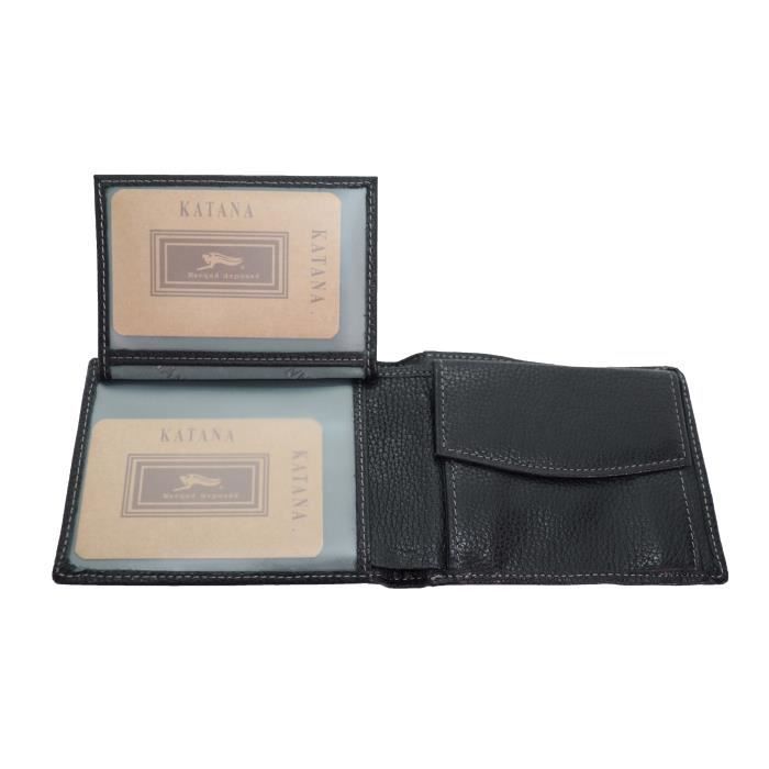 Pochette Carte Grise Véritable Pochette Carte Grise KATANA En Cuir