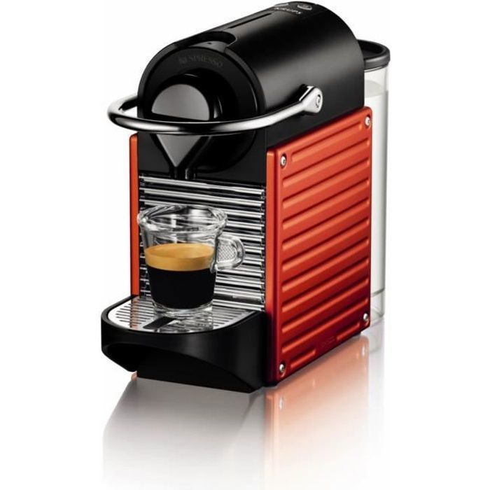 Machine à café Nespresso KRUPS PIXIE ROUGE Espresso 19 bars