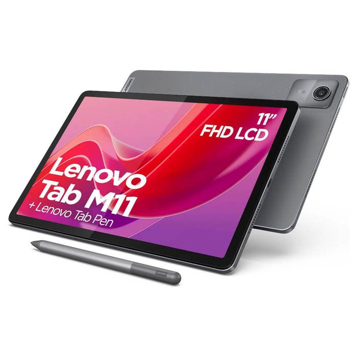 Tablette Lenovo M11 11 8 Go/128 Go LTE Gris (Luna Grey) avec stylet ZADB0340SE