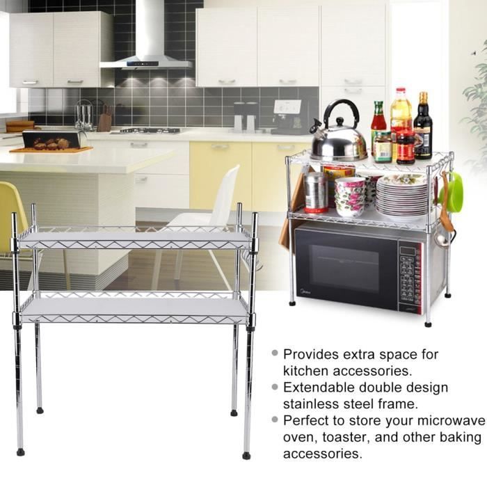 Etagere De Rangement Organiseur De Cuisine Bain Avec 4 Couches
