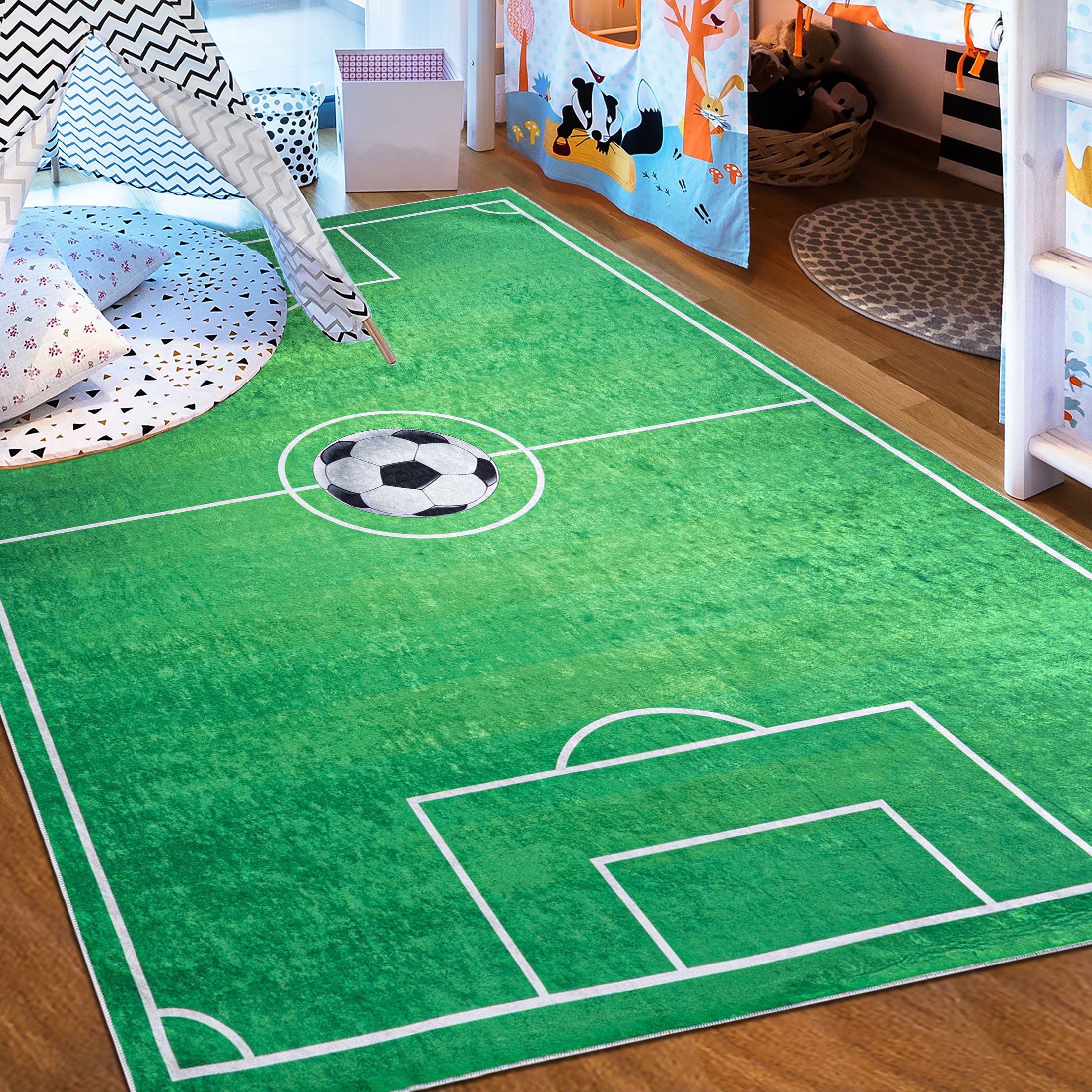 Hanse Home Adventures Tapis pour Enfant - Motif Terrain de