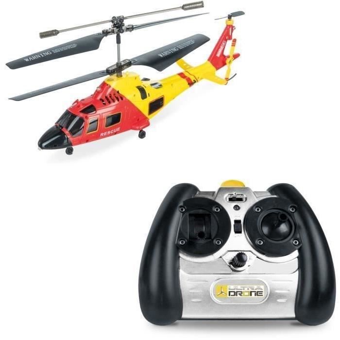 Hélicoptère télécommandé et capteur de main chargeant des jouets d' hélicoptère avec des jouets lumineux 3D