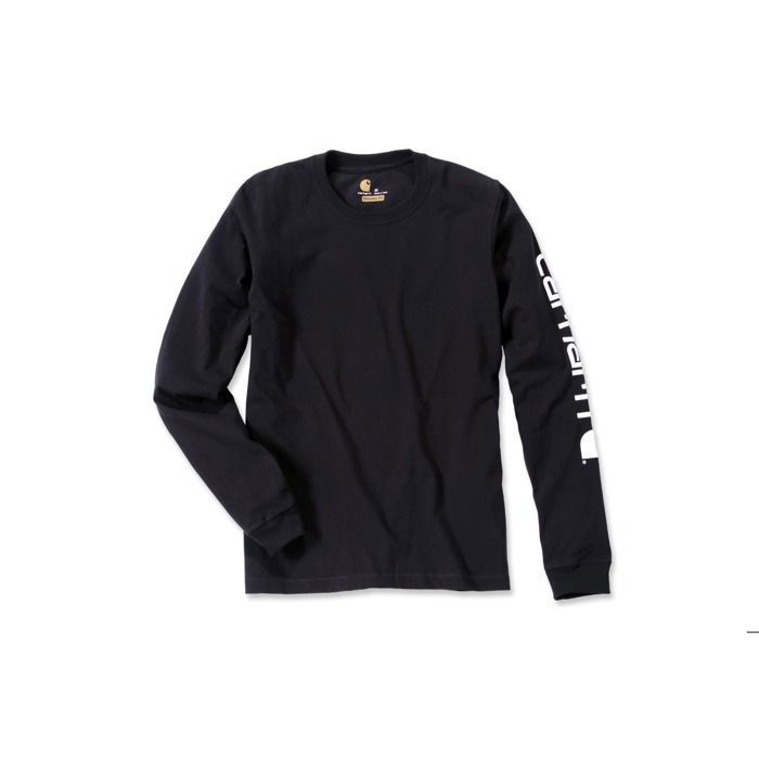 T-shirt Manches Longues Caroll Taille 44 - 100% Coton Noir Occasion Très Bon état