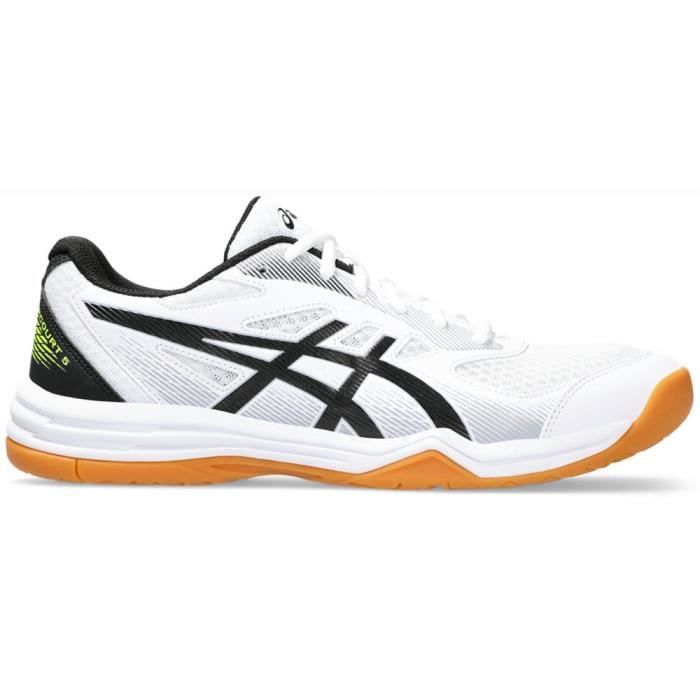 Chaussures de Volley ball ASICS Upcourt 5 pour Homme Blanc Indoor Cdiscount Sport