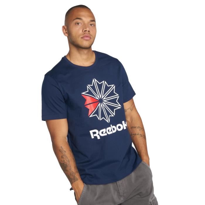tee shirt reebok homme