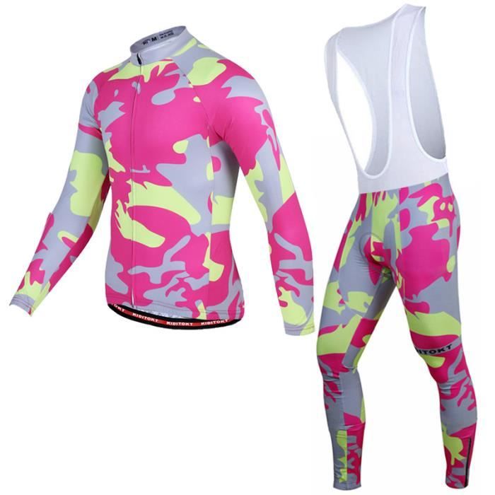 INBIKE Tenue Cyclisme Homme VTT Bretelle Pantalon Cycliste Rembourr/é 3D Gel Velo Equipe
