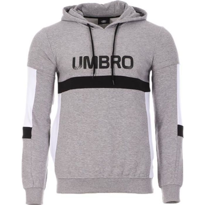 Sweat ?� capuche Gris Homme Umbro SPL NET Grey - Cdiscount Pr??t-?�-Porter