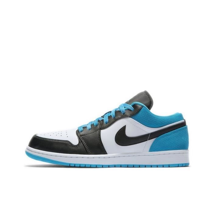 Basket Nike Air Jordan 1 Low Bleu Femme et Homme - Cdiscount Sport
