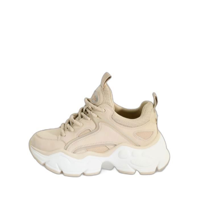 Buffalo Baskets femme - BUFFALO - Binary C - Vegan - Confortable - Cream