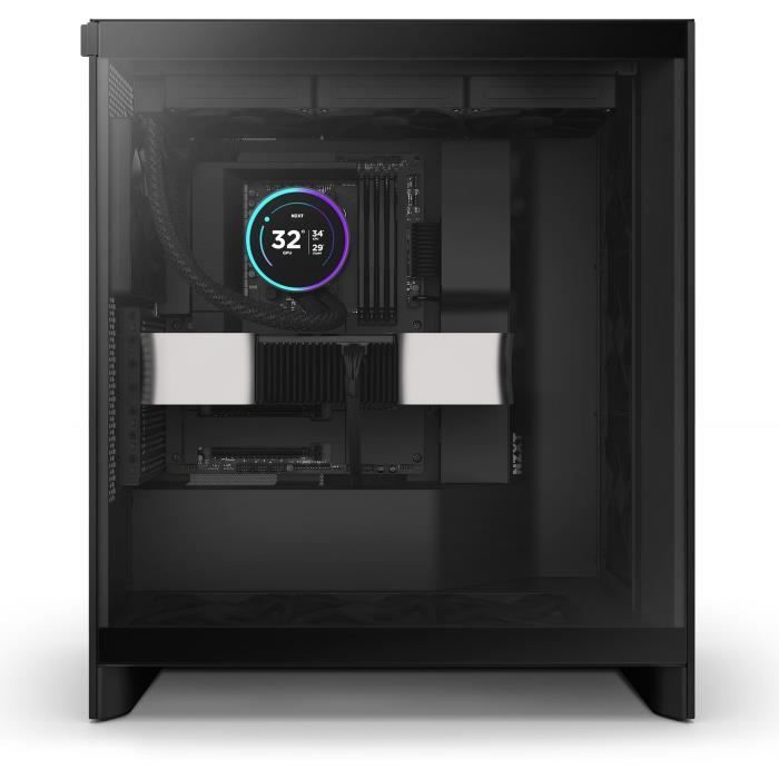 NZXT Kraken Elite 360 – Refroidisseur de Liquide CPU AIO – Radiateur 360mm – 3 x Ventilateurs F120P – IPS LCD 272 Personnalisable