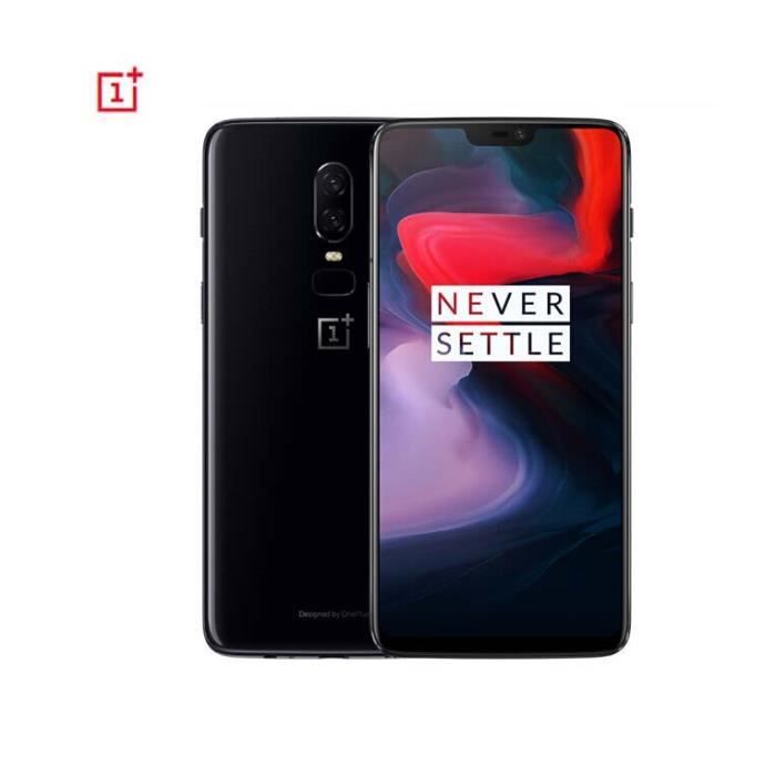 Oneplus 6 Smartphone 8 Go Ram 128 Go Stockage Double Sim 6 28 Pouces Mirror Black Achat Smartphone Pas Cher Avis Et Meilleur Prix Cdiscount