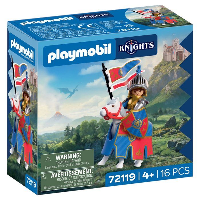 Playmobil Knights 72119 Chef des Chevaliers Lions - vue 2