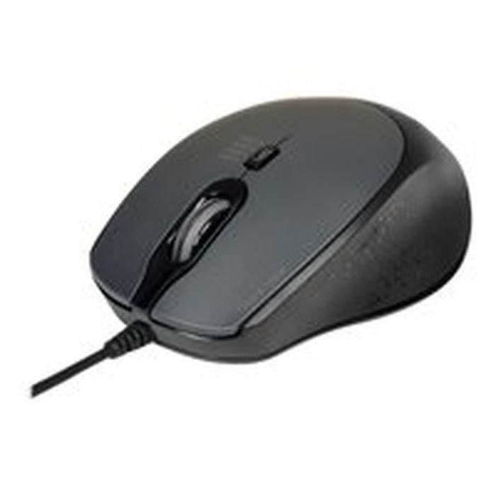PORTDESIGNS Souris filaire silencieuse – Noir