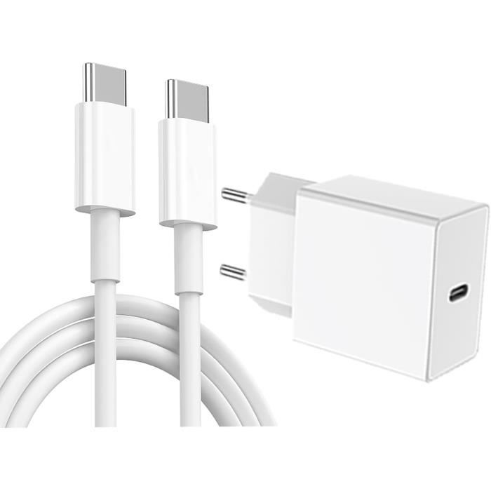 Set Chargeur Secteur + Câble USB Micro 2A - Compatible Doro 6060 Et Autres Appareils Micro-USB