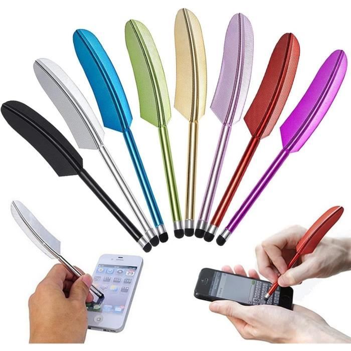 Lot De 7 Stylets Pour Tablette LCD Avec Corde élastique - Pour écrans Tactiles, Tableaux à Dessin