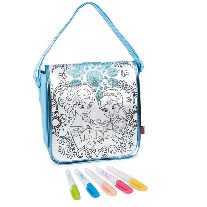 LA REINE DES NEIGES COLOR ME MINE Sac Colorier Cdiscount Jeux