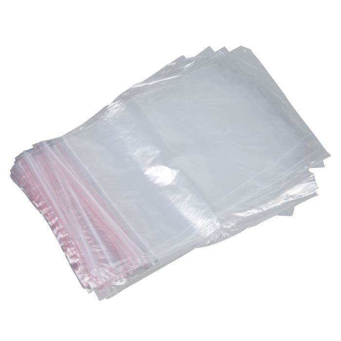 Des sacs en plastique transparent Produit d'etancheite 20cm x 15cm