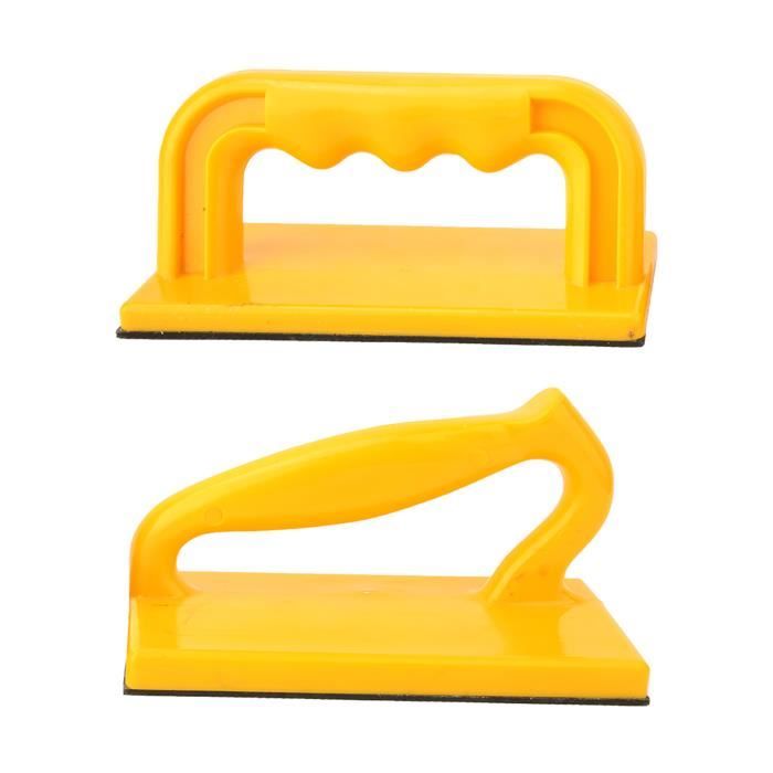 Yctze Bâton Poussoir pour Scie à Bois de Table Jaune de sécurité, pour