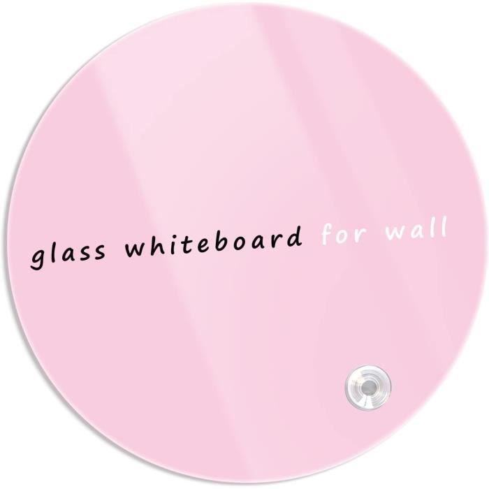 Tableau Blanc En Verre De Bureau - Effaçable à Sec, Avec Tiroir De Rangement Et Calculatrice - Format Rectangulaire