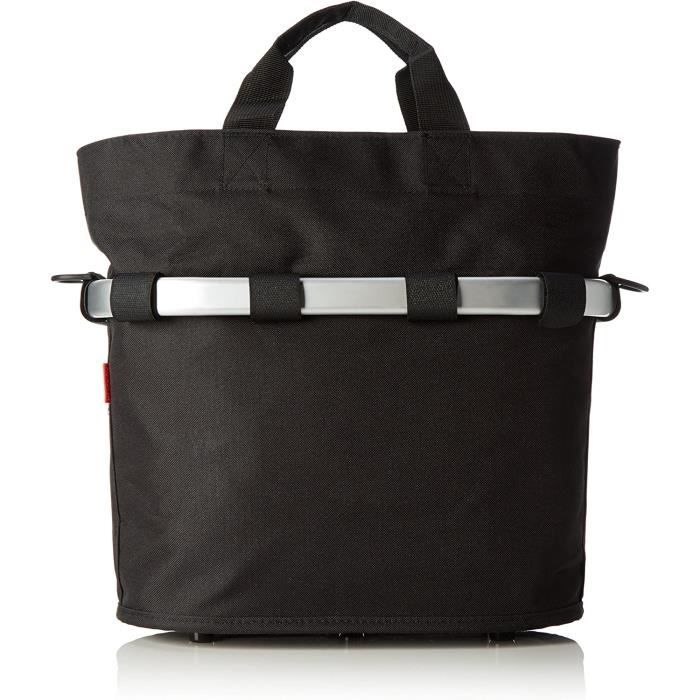 Panier Vélo KlickFix - Tweed Gris 26x20x19 Cm - Fixation Rapide - Adulte Unisexe - Pratique Et Stylé