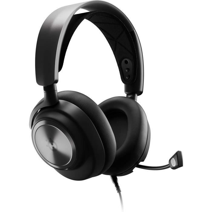 Casque Gaming haute fidélité filaire avec connexion multi-système - STEELSERIES - ARCTIS NOVA PRO X - Noir