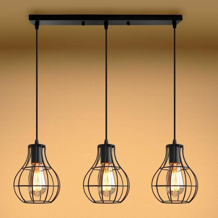 Lustre Suspension Plafonnier Vintage Pour Cuisine Salon Chambre