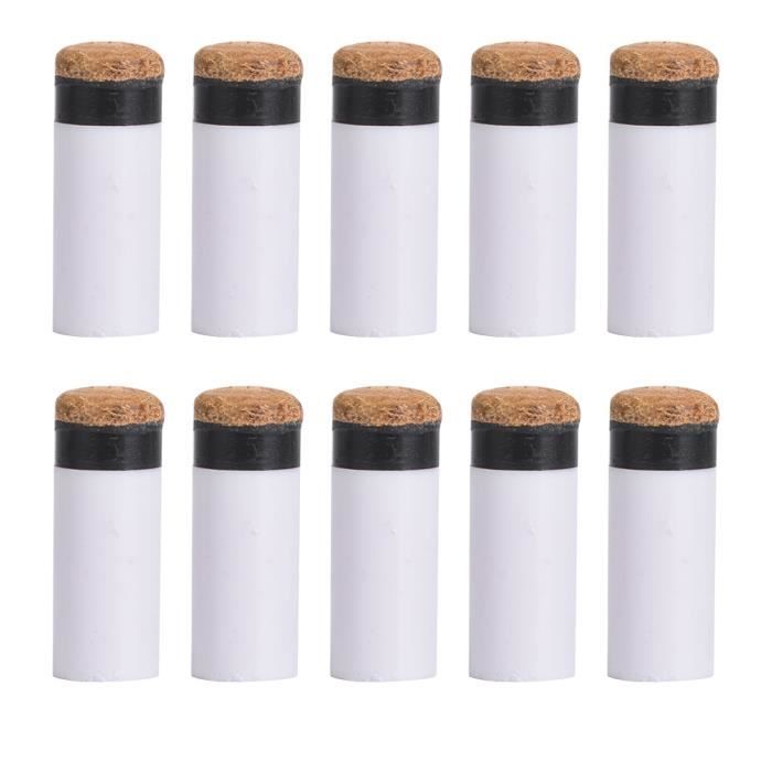 Extension De Queue De Billard 8 Pouces - Alliage D'aluminium Noir, Embout Inclus - Neuf