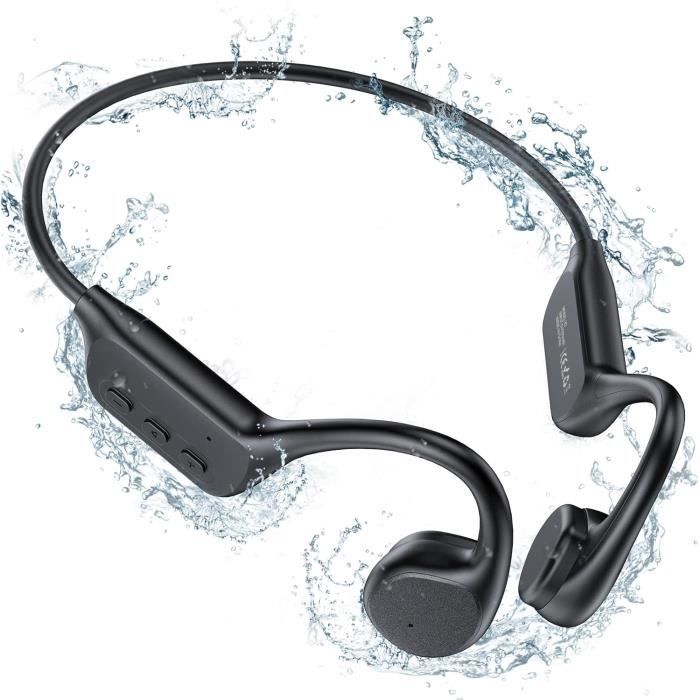 Casque Sport Casque Audio Conduction Osseuse Open Ear Bone X2 - Bluetooth 5.4, étanche IP68, 8Go Mémoire, Pour Natation Et Sport écouteurs Ouvert Oreille Sécurité