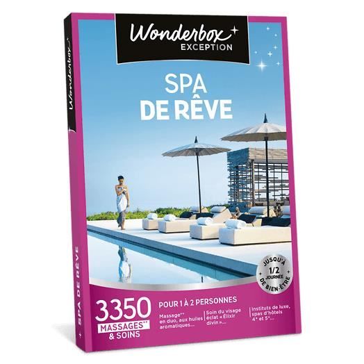 Wonderbox - Coffret cadeau pour couple - Spa de rêve - 3350 activités détente