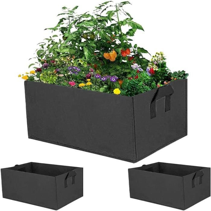 5 Sacs De Culture ValueHall - Tissu Aéré Pour Potager