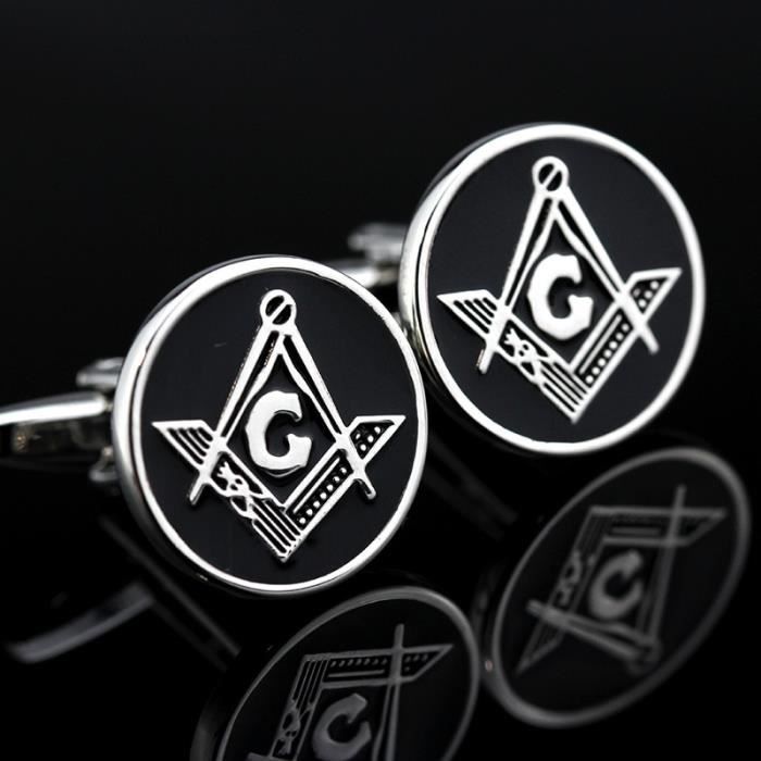 Boutons De Manchette Vintage En Argent Sterling .925 - Fabriqués Au Mexique, Motif Mandala