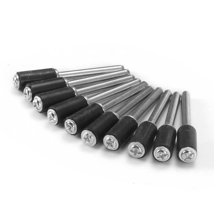 Kit De Tambours Et Manchons De Ponçage MagiDeal - Pour Perceuse, 2 Tailles (1" Et 1,5") - Idéal Pour Bois, Métal, Verre