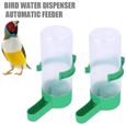 Mangeoire automatique pour oiseauxdistributeur d'eau pour oiseauxabreuvoir avec clip à suspendre dans une cage à oiseaux pour 294-1