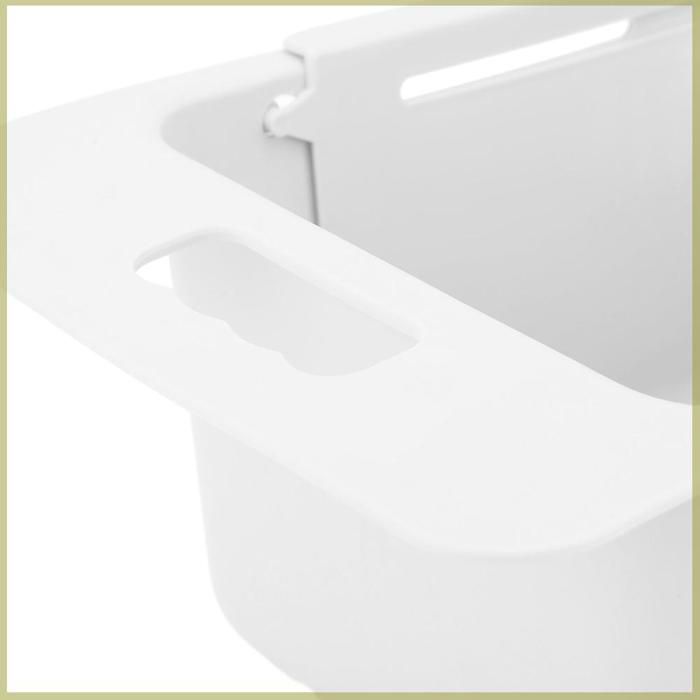 Rangement Réfrigérateur Congélateur 3 Paniers Congélateur Empilables Avec Poignées - Rangement Blanc Pour Réfrigérateur