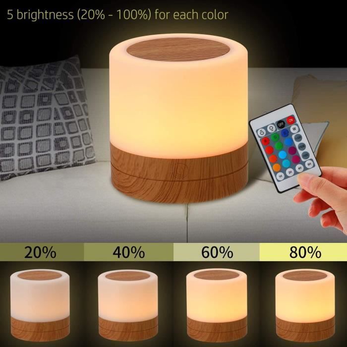 Lampe Veilleuse 3D Boussole Avec Télécommande - Fabrication Française JNB-Maker